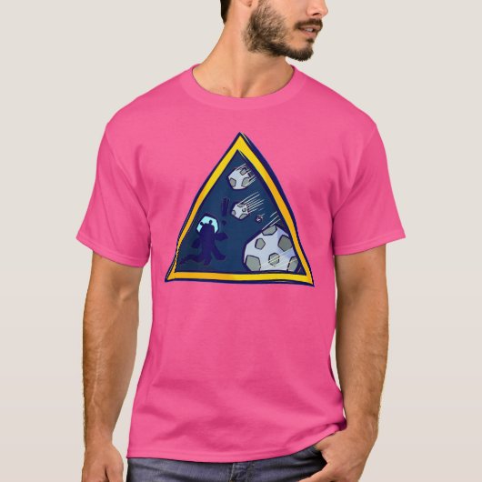 Astroïde alien t-shirt (Voorkant)