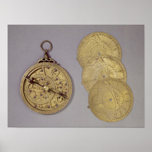 Astrolabe, 1216 poster (Voorkant)