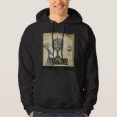"Astrolabe" basisch gekookt overhemd Hoodie (Voorkant)
