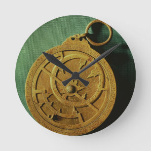 Astrolabe (koper) ronde klok