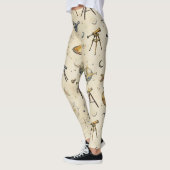 Astrolabia Galaxy Pattern Telescopes Leggings (Links)