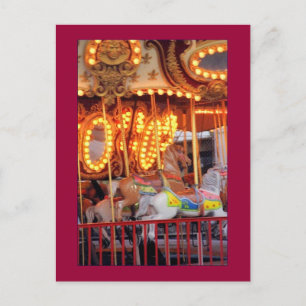 Astroland Carousel (Coney Island, NY) briefkaart