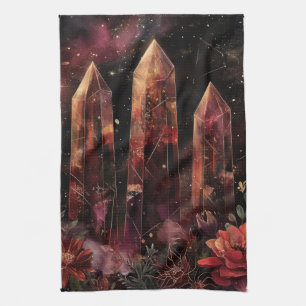Astrologie Amethyst Sterrenbeeld Kosmisch Theedoek
