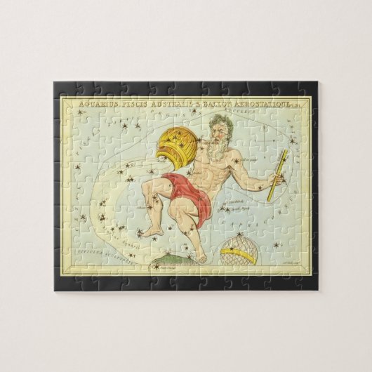 astrologie Aquarius Constellation Zodiac Legpuzzel (Horizontaal)