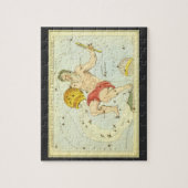  astrologie Aquarius Constellation Zodiac Legpuzzel (Verticaal)
