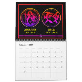 Astrologie Calendrier zodiaque (Feb 2027)