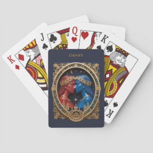 Astrologie Cartes de Jeu - Symbole Zodiaque Gemini