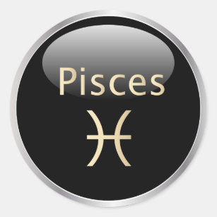 Astrologie de zodiaque de Poissons, autocollants