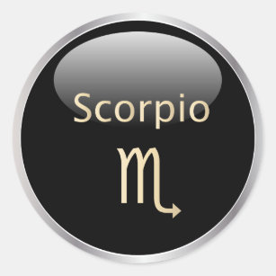 Astrologie de zodiaque de Scorpion, autocollants