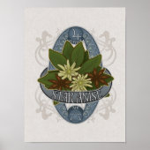 Astrologie des fleurs et affiche magique - Star An (Devant)