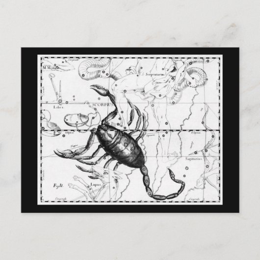 Astrologie/Divination Vintage carte postale 9 (Devant)