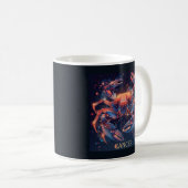 Astrologie du zodiaque Cancer Mug de café personna (Devant droit)