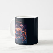Astrologie du zodiaque Cancer Mug de café personna (Devant gauche)