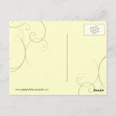 Astrologie French Art Nouveau Briefkaart (Achterkant)