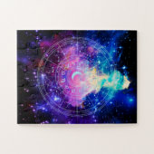 Astrologie in het universum legpuzzel (Horizontaal)