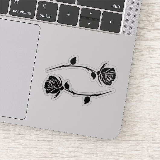 Astrologie Kanker florale zodiale teken Sticker (Detail)