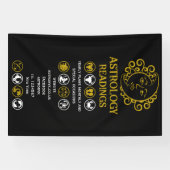 Astrologie Lezen Spandoek (Horizontaal)