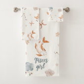 Astrologie ontwerp: Waterverf Vissen Zodiac Sign Bad Handdoek (Insitu)