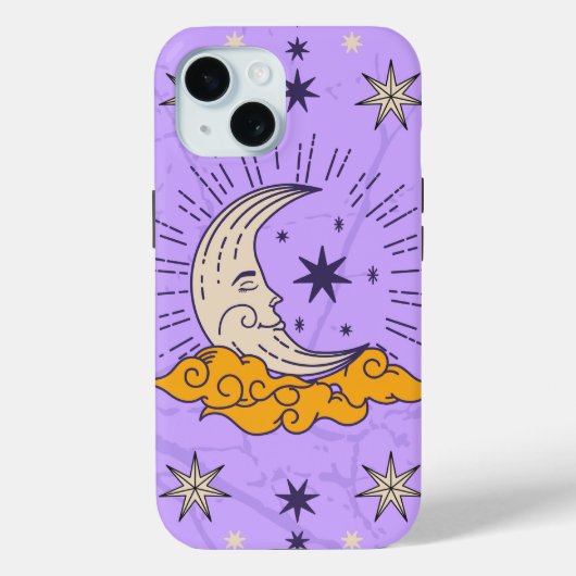 Astrologie Phonecases: Celestial Style Case-Mate iPhone Case (Achterkant)