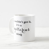 Astrologie Sagittaire Zodiac Funny Mug (Devant gauche)
