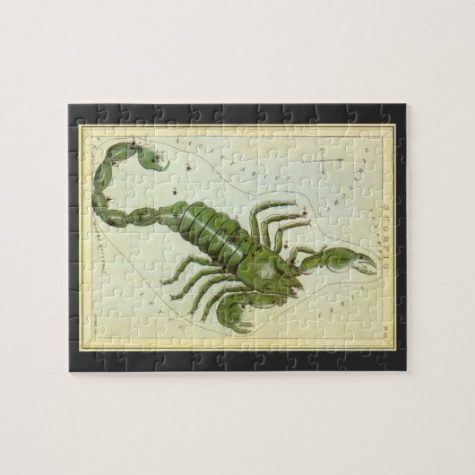  astrologie Scorpio Constellation Zodiac Legpuzzel (Horizontaal)