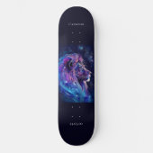 Astrologie Skateboard avec Leo Symbole (Recto)