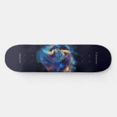 Astrologie Skateboard avec Leo Symbole (Horz)