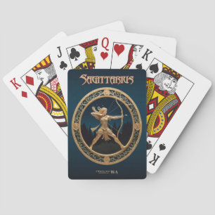 Astrologie Speelkaarten - Boogschutter Zodiac Sign