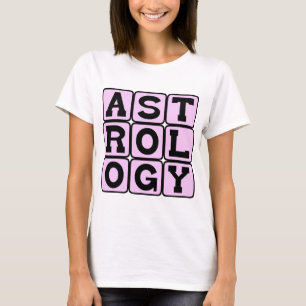 Astrologie, studie van de sterrenbeelden t-shirt