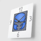 Astrologie Symbole Zodiaque Cancer Horloge murale (Angle)