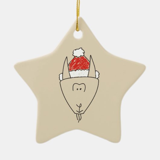 Astrologie van de kraakbedekking van de dierentuin keramisch ornament (Voorkant)