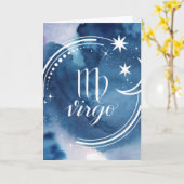 Astrologie van de Waterverf - Virgo Kaart (Gele Bloem)