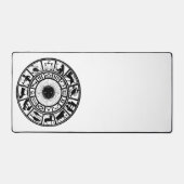 Astrologie vintage Roue Zodiaque (Recto)