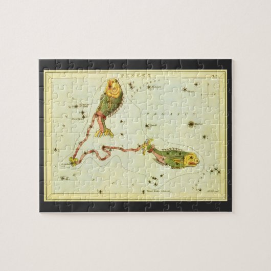  astrologie visconstellatie dierentuin legpuzzel (Horizontaal)