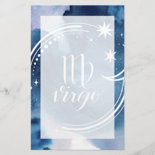 Astrologie waterverf - Virgo Briefpapier