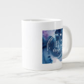 Astrologie waterverf - Virgo Extra Grote Beker (Voorkant rechts)