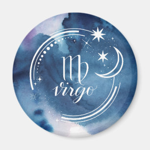 Astrologie waterverf - Virgo Magneet