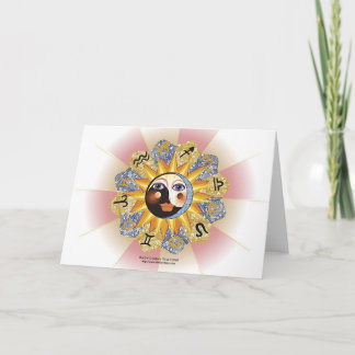 Astrologie Yin Yang Cartes de voeux