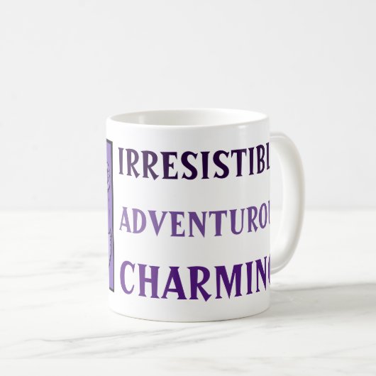 Astrologie Zodiac Libra Sign Birthday Mok (Voorkant rechts)