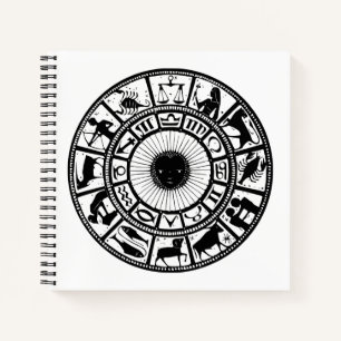 Astrologie Zodiawiel Notitieboek