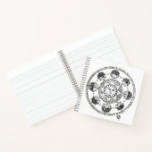  Astrologie Zodiawiel Notitieboek (Binnen)