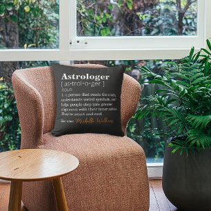 astrologiedefinitie zwart kussen