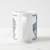 Astrologievriendschap Valxart Pisces Leo Jumbo Beker (Achterkant)