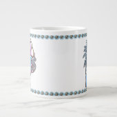 Astrologievriendschap Valxart Pisces Leo Jumbo Beker (Voorkant)