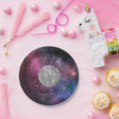 Astrologisch gebak van de dierentuin Gemini - Plan Papieren Bordje (Feest)