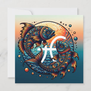 Astrologisch horoscoopteken Vissen Zodiac