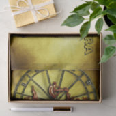 Astrologisch ontwerp van de Weegdierentuin Tissuepapier (Geschenk)