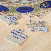  astrologisch puzzelspel legpuzzel (Zijkant)