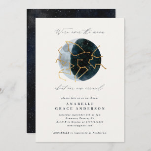 Astrologisch script waterverf Moonster hemelse