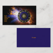 Astrologisch Visitekaartje (Voorkant / Achterkant)